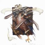 Survival, 2001 (21"x22")
Water color and pencil
