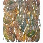 Botanical collaboration, 2000 (42 1/2"x52")
Water color and pencil